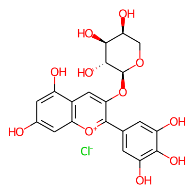 Delphinidin-3-o-arabinoside
