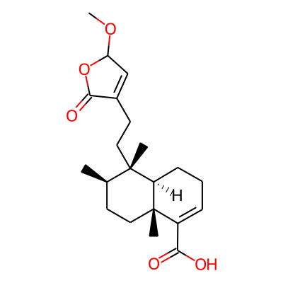 15,16-Dihydro-15-methoxy-16-oxohardwickiic acid