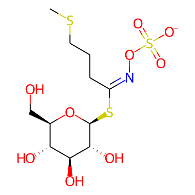 Glucoiberverin(1-)