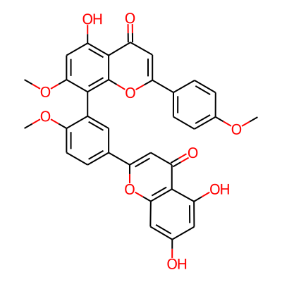 8-[5-(5,7-Dihydroxy-4-oxochromen-2-yl)-2-methoxyphenyl]-5-hydroxy-7-methoxy-2-(4-methoxyphenyl)chromen-4-one