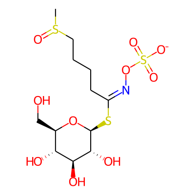 Glucoraphanin(1-)