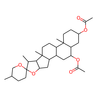 Chlorogenin diacetate