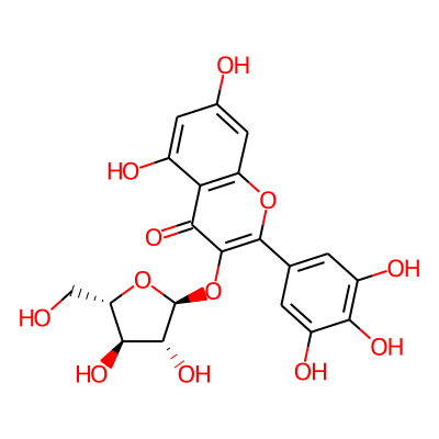 Myricetin 3-alpha-L-arabinofuranoside