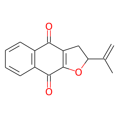2-Isopropenyl-2,3-dihydronaphtho[2,3-b]furan-4,9-dione