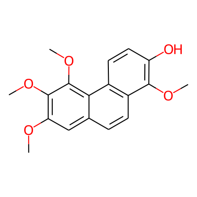 7-Hydroxy-2,3,4,8-tetramethoxyphenanthrene