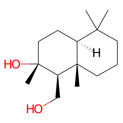 (1S,2R,4aS,8aS)-1-(hydroxymethyl)-2,5,5,8a-tetramethyl-decahydronaphthalen-2-ol