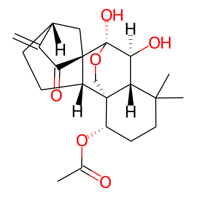 [(1S,2S,5R,8S,9S,10S,11R,15S)-9,10-dihydroxy-12,12-dimethyl-6-methylidene-7-oxo-17-oxapentacyclo[7.6.2.15,8.01,11.02,8]octadecan-15-yl] acetate