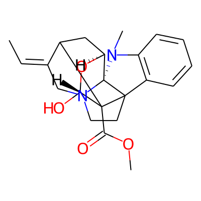 methyl (1S,2S,15E,18R)-15-ethylidene-18-hydroxy-3-methyl-19-oxa-3,13-diazahexacyclo[14.3.1.02,10.02,13.04,9.010,17]icosa-4,6,8-triene-17-carboxylate