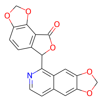 6-([1,3]dioxolo[4,5-g]isoquinolin-5-yl)-6H-furo[3,4-g][1,3]benzodioxol-8-one