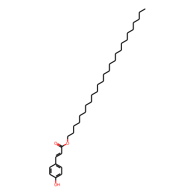 hexacosyl (E)-3-(4-hydroxyphenyl)prop-2-enoate