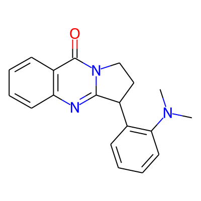 Pyrrolo[2,1-b]quinazolin-9(1H)-one, 3-[2-(dimethylamino)phenyl]-2,3-dihydro-