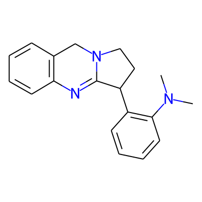 Benzenamine, N,N-dimethyl-2-(1,2,3,9-tetrahydropyrrolo[2,1-b]quinazolin-3-yl)-