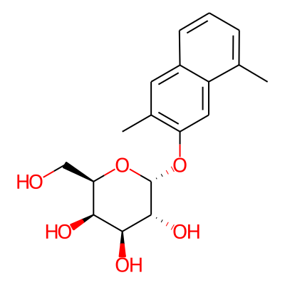 (2R,3R,4S,5R,6R)-2-(3,8-dimethylnaphthalen-2-yl)oxy-6-(hydroxymethyl)oxane-3,4,5-triol