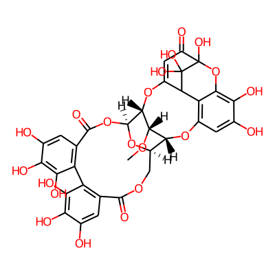 (1S,19R,20R,35R,37S)-6,7,8,11,12,13,24,25,29,29,30-undecahydroxy-37-methoxy-2,17,21,34,36,38-hexaoxaoctacyclo[17.16.1.120,35.126,30.04,9.010,15.022,27.028,33]octatriaconta-4,6,8,10,12,14,22(27),23,25,