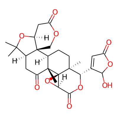 (1R,2R,7S,10R,13R,14R,16S,19R,20S)-19-(2-hydroxy-5-oxo-2H-furan-3-yl)-9,9,13,20-tetramethyl-4,8,15,18-tetraoxahexacyclo[11.9.0.02,7.02,10.014,16.014,20]docosane-5,12,17-trione