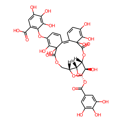 2-[[(1S,9Z,19R,21S,22R,23R)-4,5,6,14,15,22,23-heptahydroxy-3,16-dioxo-21-(3,4,5-trihydroxybenzoyl)oxy-2,17,20-trioxatetracyclo[17.3.1.04,9.010,15]tricosa-5,7,9,11,13-pentaen-13-yl]oxy]-3,4,5-trihydrox