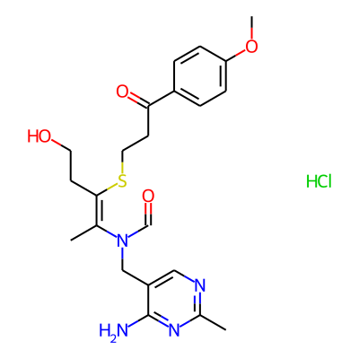 S-(beta-p-Methoxypropiophenone)thiamine