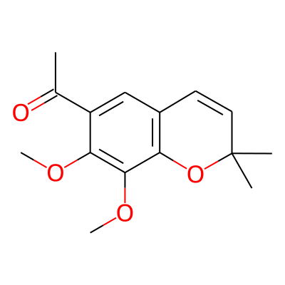 1-(7,8-Dimethoxy-2,2-dimethylchromen-6-yl)ethanone