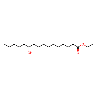 Hexadecanoic acid, 11-hydroxy-, ethyl ester