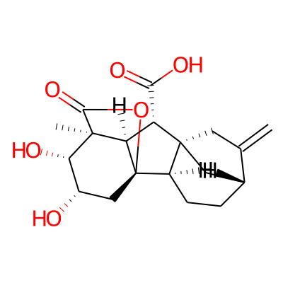 (1R,2R,5R,8R,9S,10R,11S,12R,13S)-12,13-dihydroxy-11-methyl-6-methylidene-16-oxo-15-oxapentacyclo[9.3.2.1(5,8).0(1,10).0(2,8)]heptadecane-9-carboxylic acid