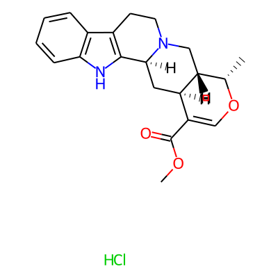 Raubasine hydrochloride