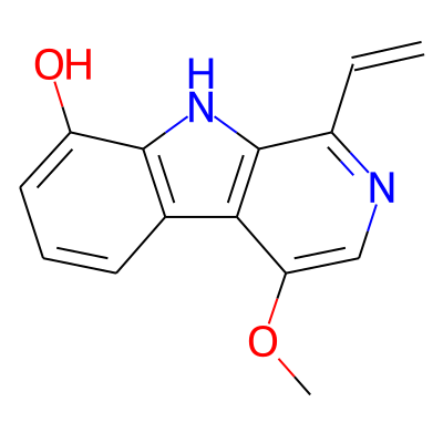 1-ethenyl-4-methoxy-9H-pyrido[3,4-b]indol-8-ol