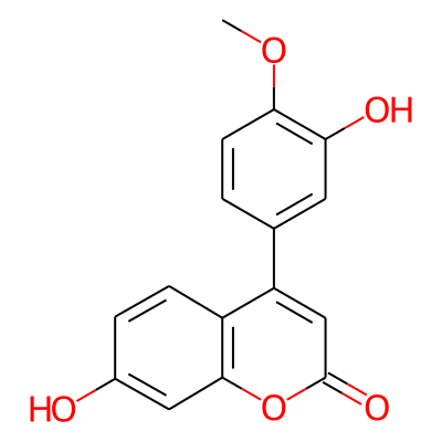 7,3'-Dihydroxy-4'-methoxy-4-phenylcoumarin