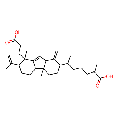 6-[8-(2-Carboxyethyl)-4a,8-dimethyl-1-methylidene-7-prop-1-en-2-yl-2,3,4,4b,5,6,7,9a-octahydrofluoren-2-yl]-2-methylhept-2-enoic acid