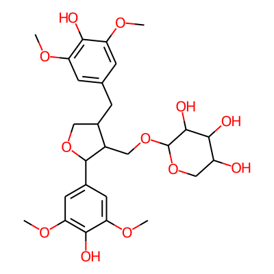 2-[[2-(4-Hydroxy-3,5-dimethoxyphenyl)-4-[(4-hydroxy-3,5-dimethoxyphenyl)methyl]oxolan-3-yl]methoxy]oxane-3,4,5-triol
