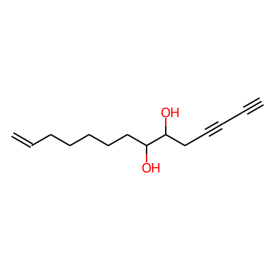 13-Tetradecene-1,3-diyne-6,7-diol