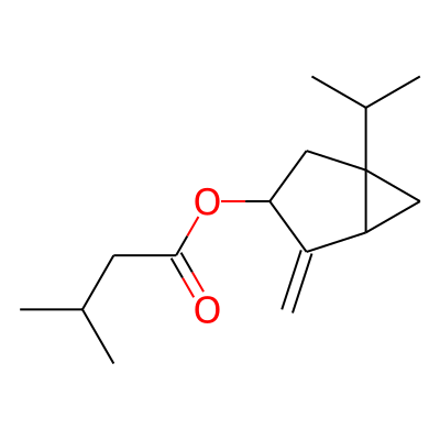 Butanoic acid, 3-methyl-, 4-methylene-1-(1-methylethyl)bicyclo[3.1.0]hex-3-yl ester