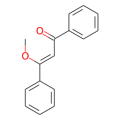 (Z)-3-methoxy-1,3-diphenylprop-2-en-1-one