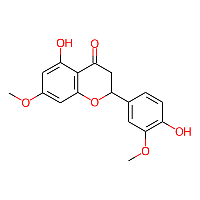 5-Hydroxy-2-(4-hydroxy-3-methoxyphenyl)-7-methoxy-2,3-dihydrochromen-4-one