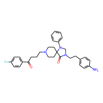 3-[2-(4-Aminophenyl)ethyl]-8-[4-(4-fluorophenyl)-4-oxobutyl]-1-phenyl-1,3,8-triazaspiro[4.5]decan-4-one