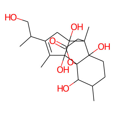 2,6,8,12-Tetrahydroxy-4-(1-hydroxypropan-2-yl)-3,7,11-trimethyl-13-oxatetracyclo[5.5.3.01,8.02,6]pentadec-3-en-14-one