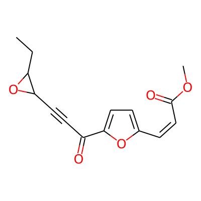 methyl (Z)-3-[5-[3-(3-ethyloxiran-2-yl)prop-2-ynoyl]furan-2-yl]prop-2-enoate