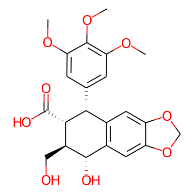 Podophyllinic acid