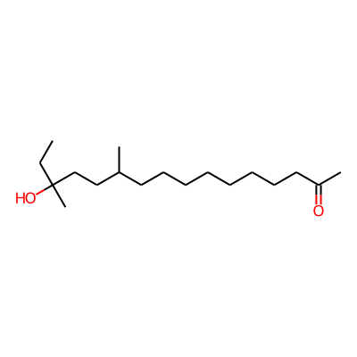 11,14-Dimethylhexadecan-14-ol-2-one