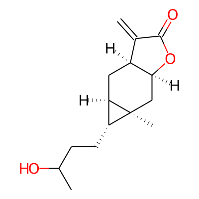 (3aS,4aR,5R,5aS,6aS)-5-(3-hydroxybutyl)-5a-methyl-3-methylidene-3a,4,4a,5,6,6a-hexahydrocyclopropa[f][1]benzofuran-2-one