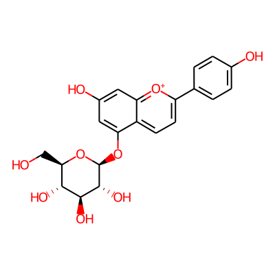 Pelargonidin 5-glucoside