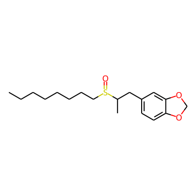 Piperonyl sulfoxide
