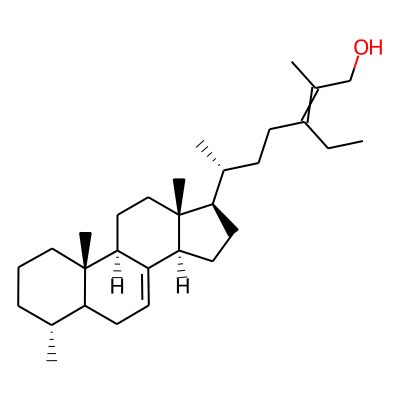 4alpha-Methyl-24-ethylcholesta-7,24-dienol