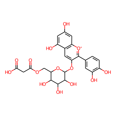 Cyanidin 3-malonylglucoside