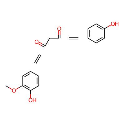 Ethene;2-methoxyphenol;phenol;propanedial
