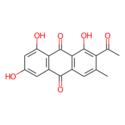 2-Acetyl-1,6,8-trihydroxy-3-methylanthracene-9,10-dione