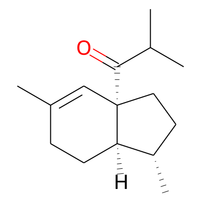 1-[(1S,3aR,7aR)-1,5-dimethyl-1,2,3,6,7,7a-hexahydroinden-3a-yl]-2-methylpropan-1-one