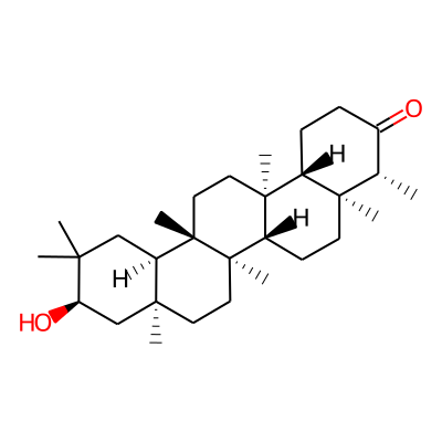 21alpha-Hydroxyfriedelan-3-one