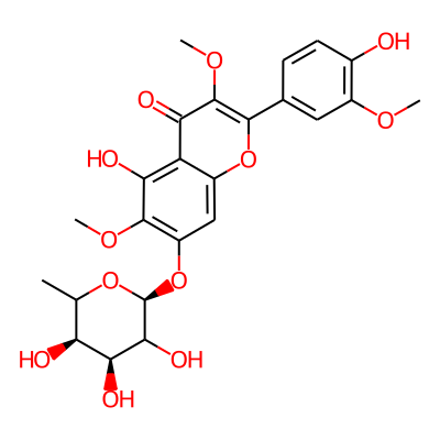 Jaceidin 7-rhamnoside