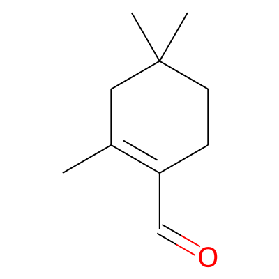 2,4,4-Trimethylcyclohexene-1-carbaldehyde