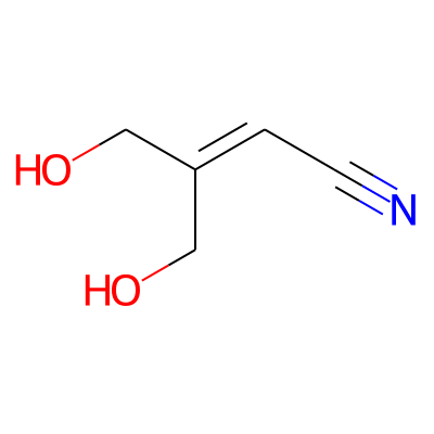 4-Hydroxy-3-(hydroxymethyl)but-2-enenitrile
